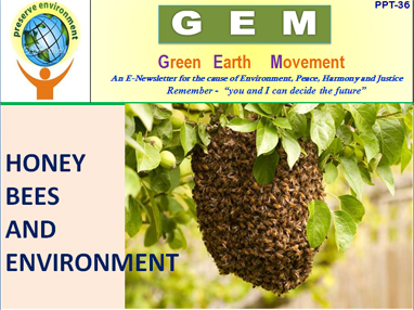 Gem ppt-36-bees and environment