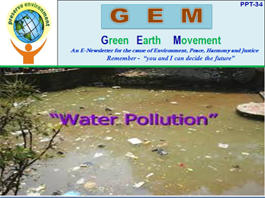 Gem ppt-34-water pollution
